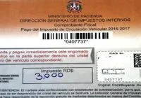 Robo o derecho?: Marbete; «Impuesto para CIRCULAR legalmente con un vehículo de motor en la República Dominicana»