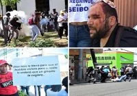 Gobierno envía caterva de delincuentes a agredir a peregrinos de El Seibo en marcha pacífica y hasta les robaron