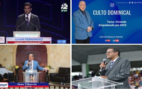 Líderes evangélicos invitan a votar por Omar Fernández como senador de la Capital