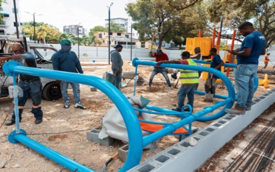 Alcaldía del Distrito Nacional trabaja simultáneamente en la construcción de seis parques en la capital; Vídeo