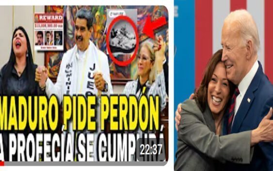 Narcoterrorista Maduro y Kamala son exactamente lo mismo; Aquí demonios en forma de mujer; Vídeo