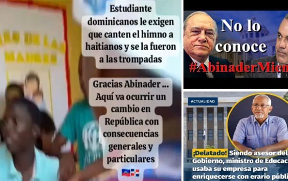 Luis Abinader y Ángel Hernández ¿Aspiran a salir ilesos? No, «A cada cerdo le llega su San Martín»; Vídeo