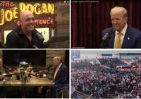 Presidente Trump demuestra a «Risa Loca» cansancio con rally y sentándose 3 horas con Joe Rogan en Texas; Vídeo