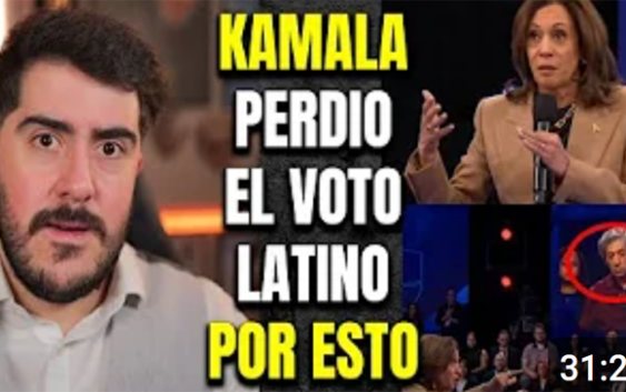 «Risa Loca» (Kamala -Cantinflas- Harris) da asco cuando le hacen una pregunta; Vídeos