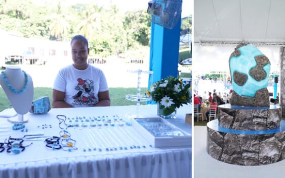 Gobierno conjuga la cultura y el arte para promover piedra de larimar en celebración