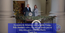 Hace 4 años: Mensaje del Presidente Donald Trump para Navidad y Año Nuevo del año 2020; Vídeo