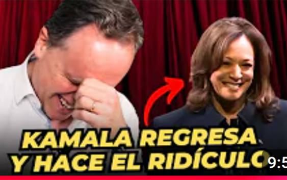 Analfabeta funcional: Kamala no perdió por lo que tiene entre las piernas; Perdió por no decir nada, como hoy; Vídeo