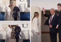 Presidente Donald Trump parte de La Florida hacia Washington para asumir el lunes; Vídeo